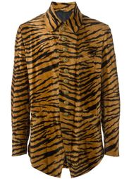 пиджак с тигровым принтом Jean Paul Gaultier Vintage