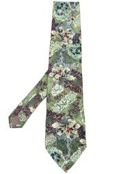 галстук с цветочным принтом Kenzo Vintage