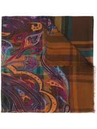 paisley pattern scarf Etro
