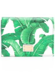 бумажник 'Dauphine' с банановыми листьями Dolce &amp; Gabbana