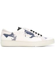 кеды с абстрактным принтом   Off-White
