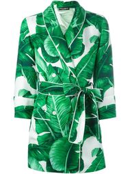 пиджак с принтом банановых листьев Dolce &amp; Gabbana