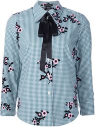 floral gingham shirt  Marc Jacobs