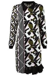 geometric pattern knit dress Gig