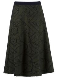 high-waisted knit skirt Gig