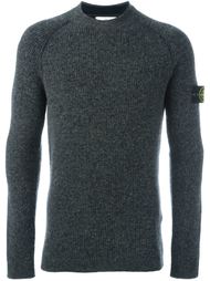 свитер с логотипом  Stone Island