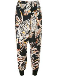 брюки 'Joey' с принтом котов Stella McCartney
