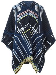 geometric knitted coat Peter Pilotto