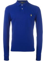 футболка-поло с вышитым логотипом Polo Ralph Lauren