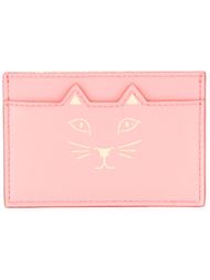 'Feline' card holder Charlotte Olympia