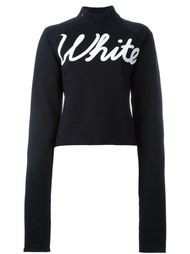 logo print sweatshirt Off-White