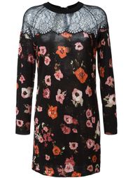 floral pattern long-sleeved dress Twin-Set