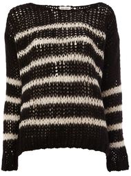 open knit sweater Saint Laurent