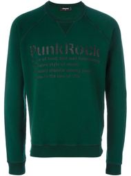 толстовка "punk rock" Dsquared2