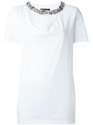 embellished neck long T-shirt Twin-Set