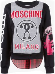 толстовка с логотипом  Moschino