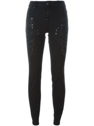 stretch embellished cropped trousers Twin-Set