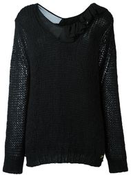 knitted neck detailed blouse Twin-Set