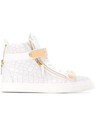 хайтопы на молнии  Giuseppe Zanotti Design