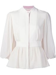 cinched waist blouse Roksanda