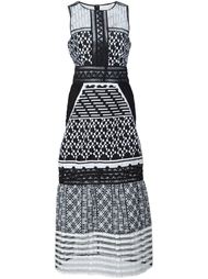 sheer embroidered midi dress Jonathan Simkhai