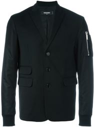 куртка-бомбер с лацканами Dsquared2