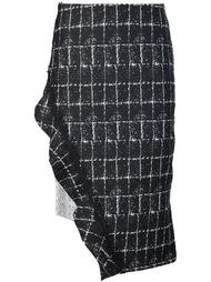 юбка с асимметричным подолом Jonathan Simkhai