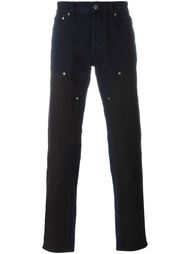 джинсы с контрастными вставками Givenchy