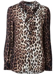 блузка с леопардовым принтом Boutique Moschino