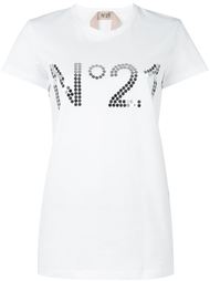 декорированная футболка с логотипом Nº21