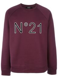 logo print sweatshirt Nº21