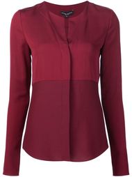 collarless shirt Narciso Rodriguez