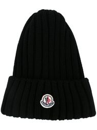 шапка в рубчик Moncler