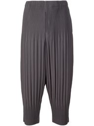 pleated cropped trousers Homme Plissé Issey Miyake