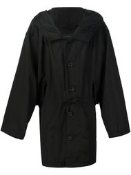 hooded trench coat Ann Demeulemeester Grise