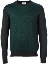 джемпер с полосатым узором Brioni