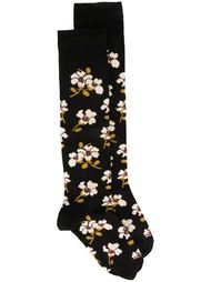 жаккардовые носки с цветочным узором Marni