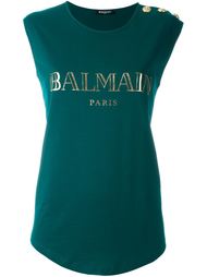 топ без рукавов  Balmain