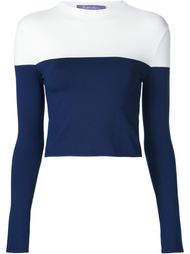 свитер в стиле колор блок Ralph Lauren Black