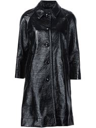 single breasted pleather coat  Marc Jacobs