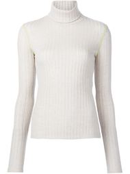 ribbed turtleneck jumper Paco Rabanne