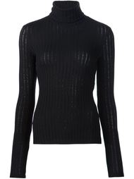 ribbed turtleneck jumper Paco Rabanne