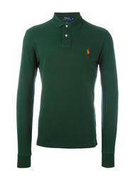 футболка-поло с вышитым логотипом Polo Ralph Lauren