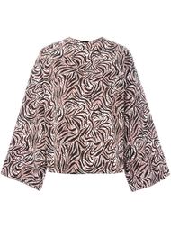 блузка с абстрактным узором Marni