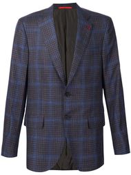 checked blazer Isaia