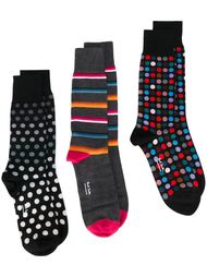 комплект из 3 пар носков Paul Smith