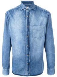 stonewashed denim shirt Brunello Cucinelli