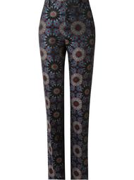 straight leg jacquard trousers Reinaldo Lourenço