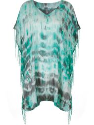 v-neck printed kaftan Sub