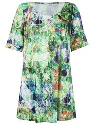 round neck printed dress Lygia &amp; Nanny